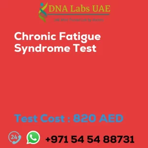 Chronic Fatigue Syndrome Test sale cost 820 AED