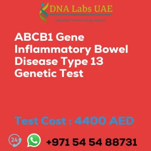 ABCB1 Gene Inflammatory Bowel Disease Type 13 Genetic Test sale cost 4400 AED