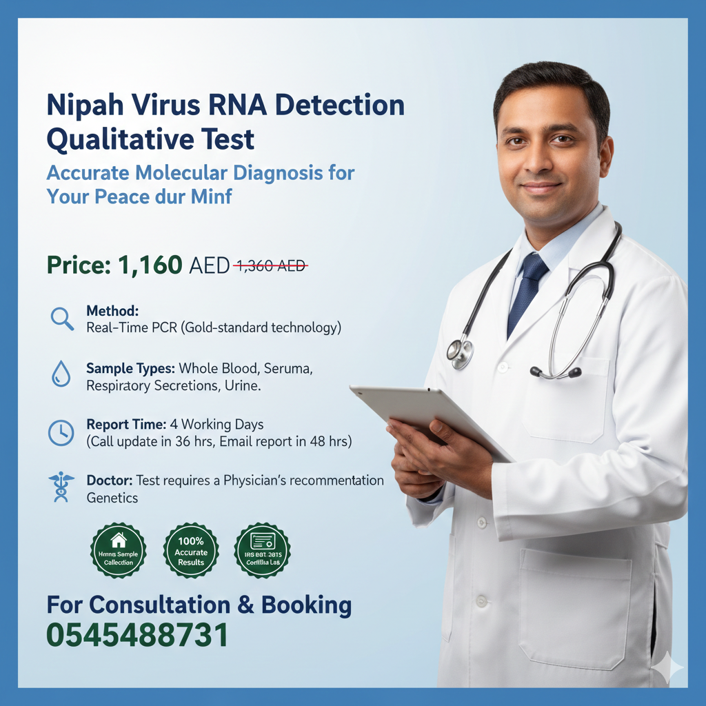 Nipah Virus RNA Detection Qualitative Test Cost